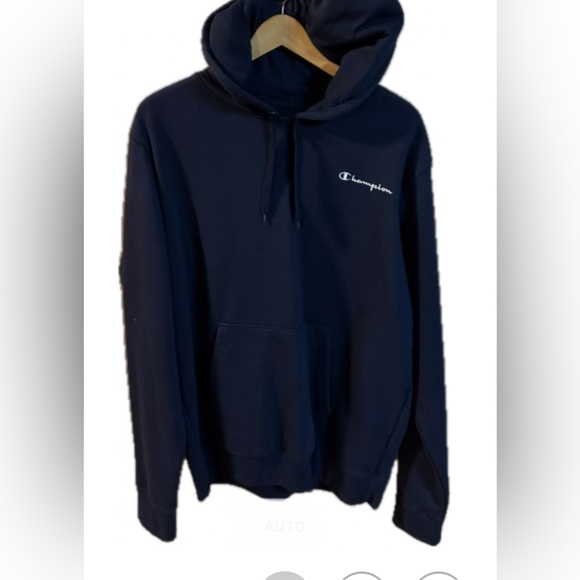 Champion Men's Black Hoodie - Picture 1 of 7